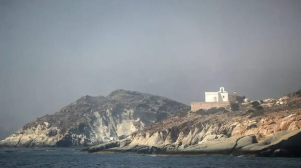 Το φαινόμενο sea smoke και στην Κίμωλο