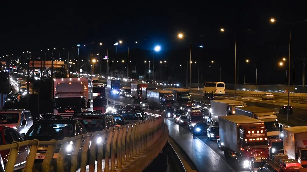 Πολύ αυξημένη κίνηση στις εθνικές οδούς