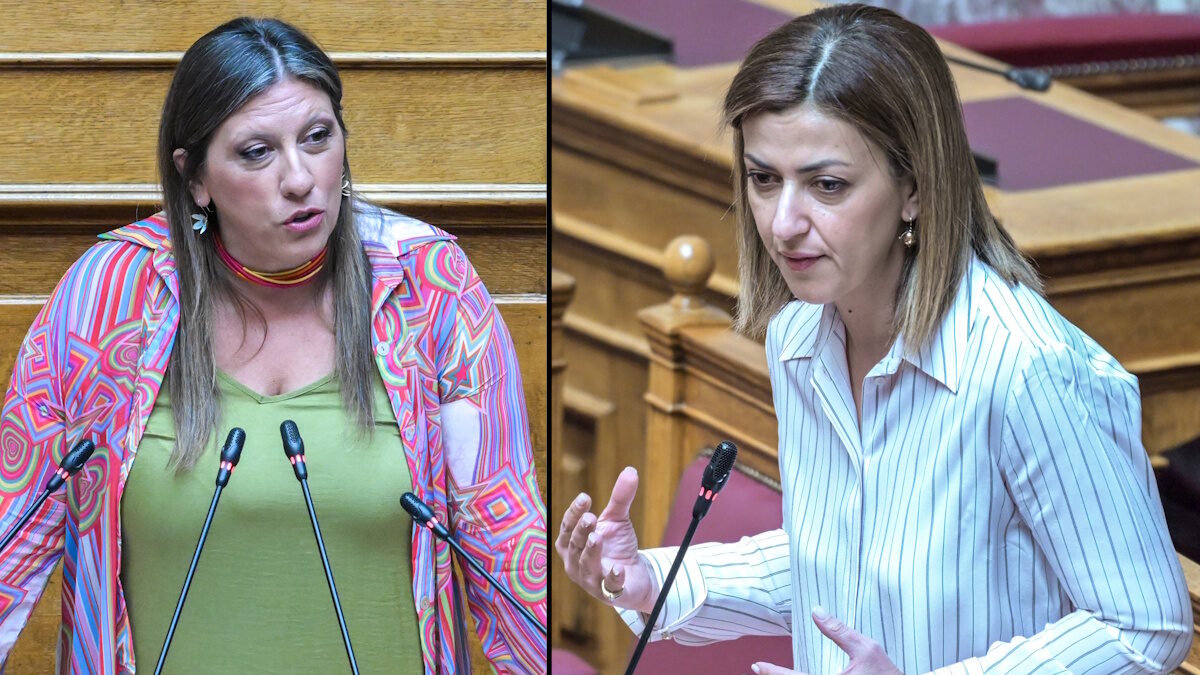 Ζωή Κωνσταντοπούλου και Ειρήνη Αγαπηδάκη