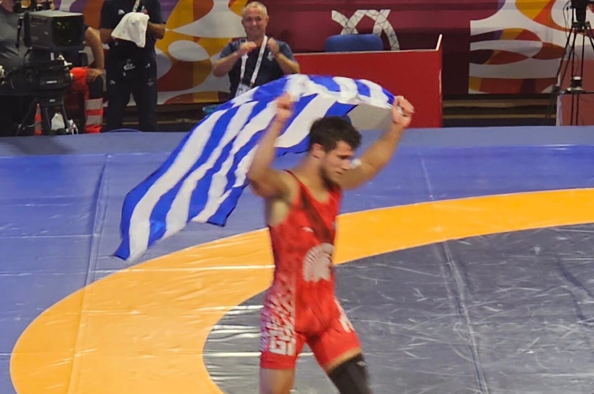 «Χρυσοί» οι Γιώργος Κουγιουμτσίδης και Νταουρέν Κουρουγκλίεβ στην πάλη στους Μεσογειακούς Αγώνες