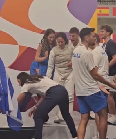 Ιστορικό χρυσό μετάλλιο η Κατερίνα Κοντοχριστοπούλου στην ξιφασκία στους Μεσογειακούς Αγώνες