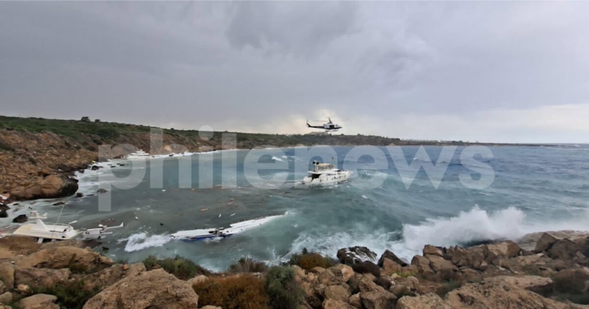 Τραγωδία στην Κύπρο: Νεκρός Ελληνοκύπριος επιχειρηματίας μετά την βύθιση σκαφών στο Κάβο Γκρέκο από σφοδρή καταιγίδα