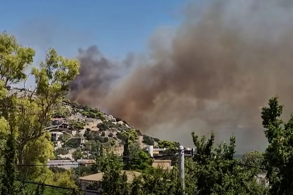 Φωτιά στον Λουτρόπυργο