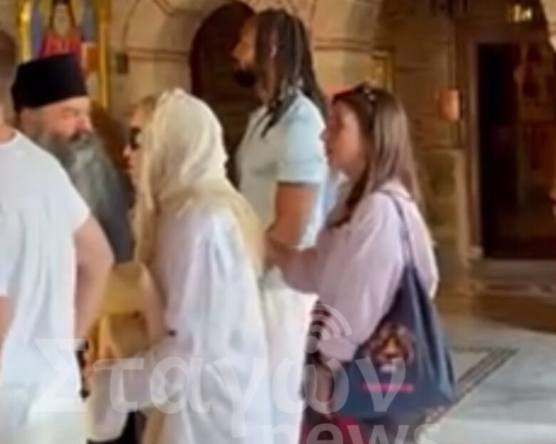 Η Madonna στα Μετέωρα