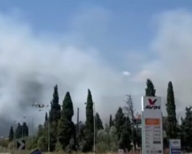 Φωτιά στην Αιτωλοακαρνανία στην περιοχή Μακύνεια