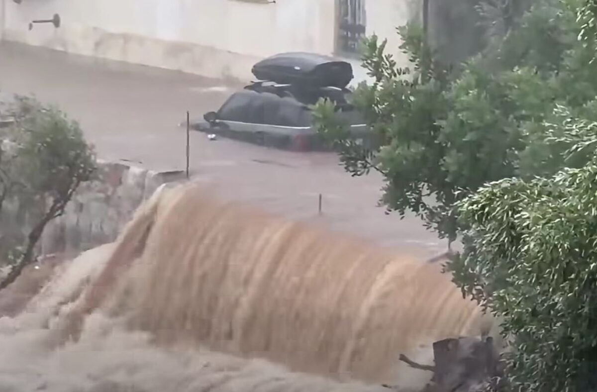 Πλημμύρες στη Μάνη