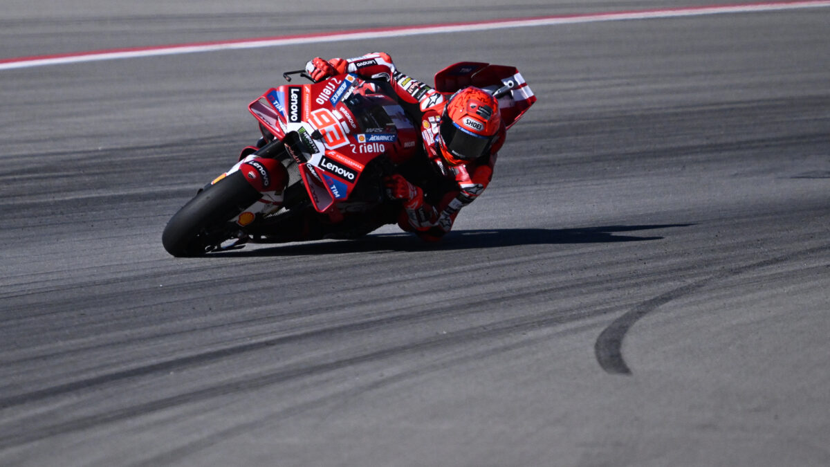 Marc Marquez of Ducati