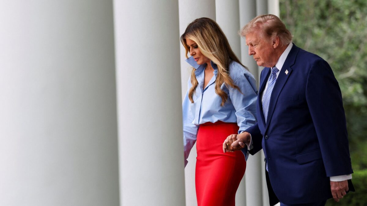 Μελάνια Τραμπ, Ντόναλντ Τραμπ