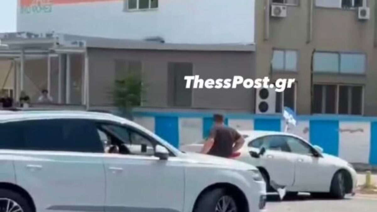 Καταδίωξη στο κέντρο της Θεσσαλονίκης