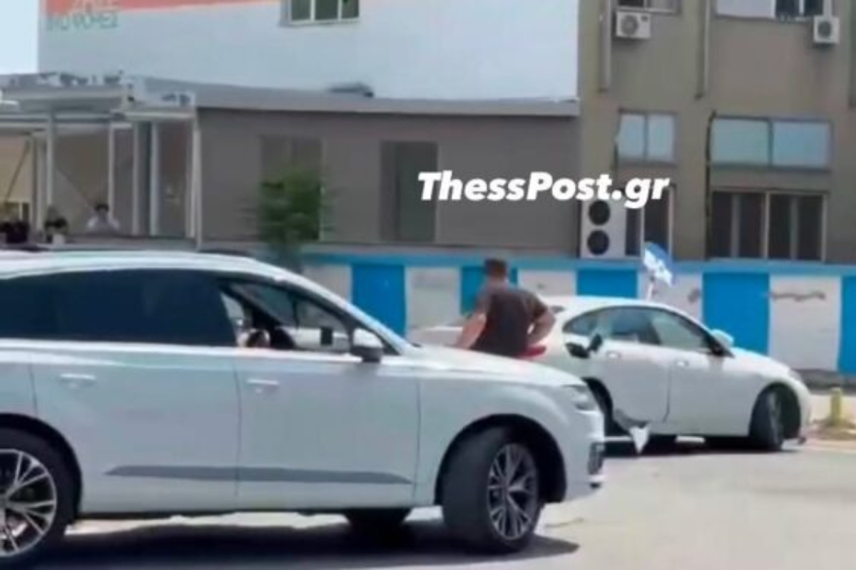 Καταδίωξη στο κέντρο της Θεσσαλονίκης