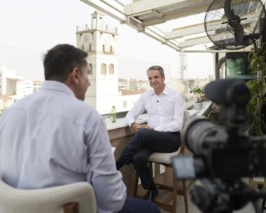 Ο πρωθυπουργός Κυριάκος Μητσοτάκης