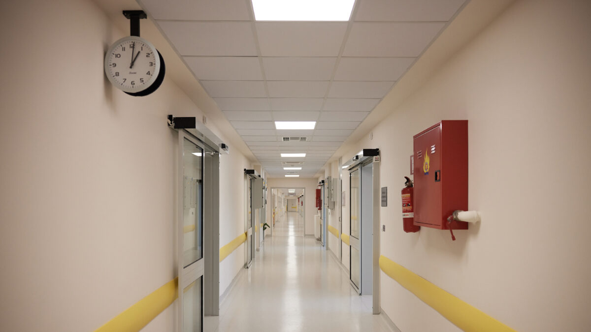 Επίσκεψη του Πρωθυπουργού Κυριάκου Μητσοτάκη στο Γενικό Νοσοκομείο Θεσσαλονίκης "Γεώργιος Παπανικολάου", στην Θεσσαλονίκη το Σάββατο 16 Σεπτεμβρίου 2023. (ΔΗΜΗΤΡΗΣ ΠΑΠΑΜΗΤΣΟΣ/ΓΡΑΦΕΙΟ ΤΥΠΟΥ ΠΡΩΘΥΠΟΥΡΓΟΥ/EUROKINISSI)