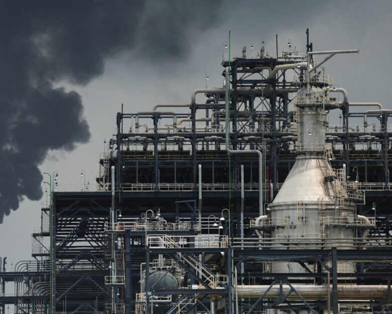 FILE PHOTO: A flame rises from a gas flare at the Dangote Industries oil refinery and fertilizer plant site in the Ibeju Lekki district of Lagos, Nigeria March 2, 2026.