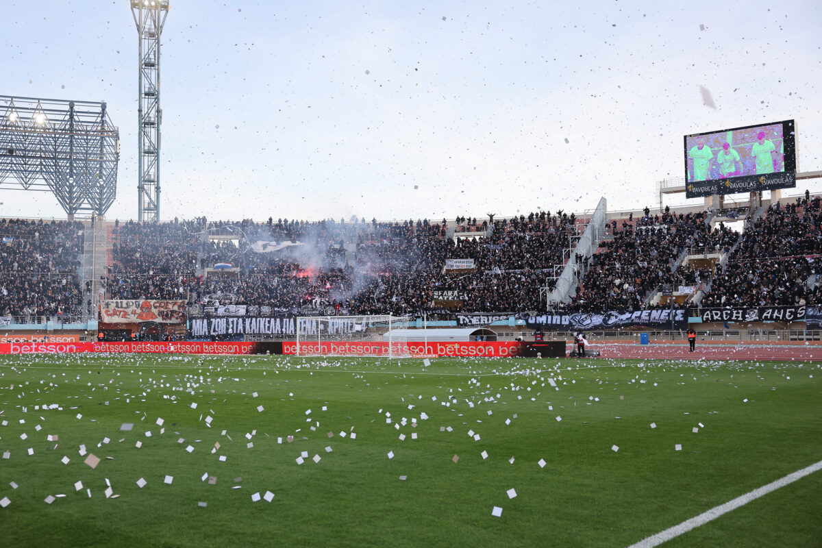 Οι οπαδοί του ΟΦΗ στον τελικό του Super Cup