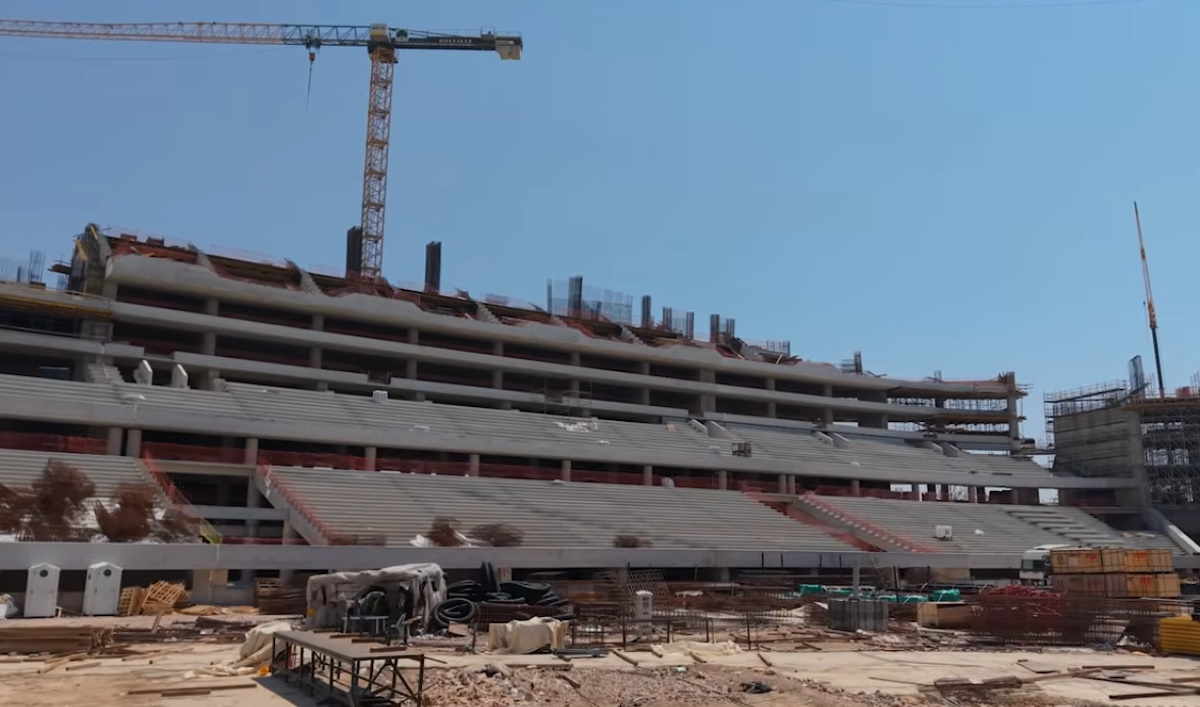 Νέες εικόνες από το γήπεδο του Παναθηναϊκού στον Βοτανικό: Παίρνει μορφή το σπίτι του τριφυλλιού