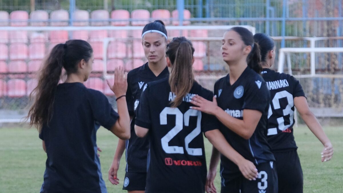 Οι παίκτριες του ΠΑΟΚ