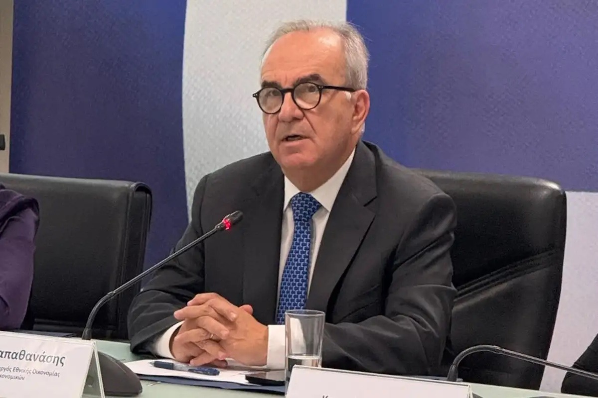 Ο αναπληρωτής υπουργός Εθνικής Οικονομίας και Οικονομικών Νίκος Παπαθανάσης