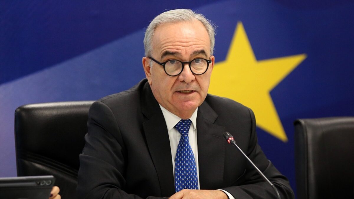 Ο αναπληρωτής υπουργός Οικονομικών Νίκος Παπαθανάσης