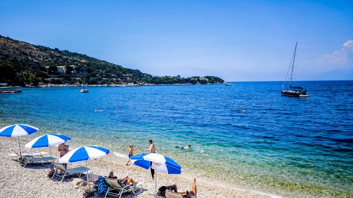 Ζέστη σε παραλία