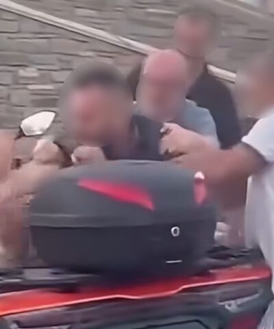 Καρέ από το επεισόδιο στην Πάρο