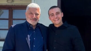Η φωτογραφία που δημοσιοποίησε στο Instagram ο Γιώργος Πατούλης με τον γιο του