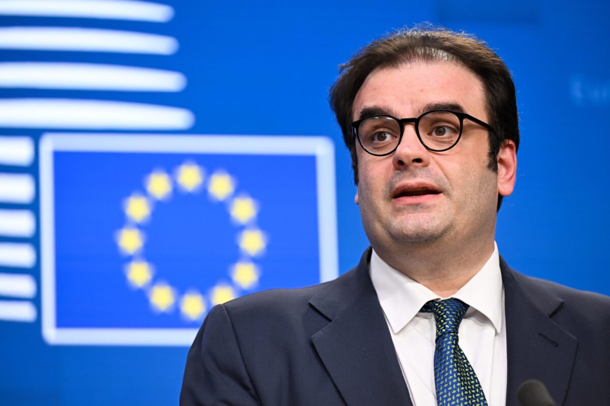 Ο υπουργός Οικονομικών και πρόεδρος του Eurogroup Κυριάκος Πιερρακάκης