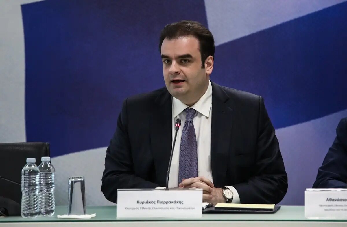 Ο υπουργός Οικονομικών Κυριάκος Πιερρακάκης