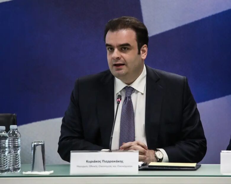 Ο υπουργός Οικονομικών Κυριάκος Πιερρακάκης
