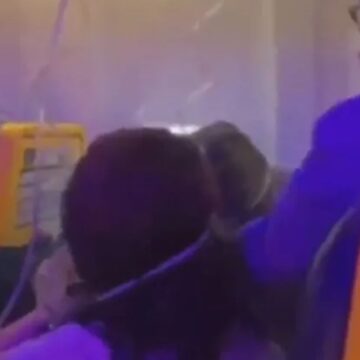Νέο βίντεο από την πτήση της Ryanair