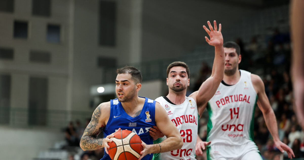 Πορτογαλία 89-95: Οι Πορτογάλοι έριξαν βόμβα στον όμιλο της Εθνικής Ελλάδας μπάσκετ
