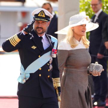 Ο πρίγκιπας Χάακον με την σύζυγό του Μέτε Μάριτ