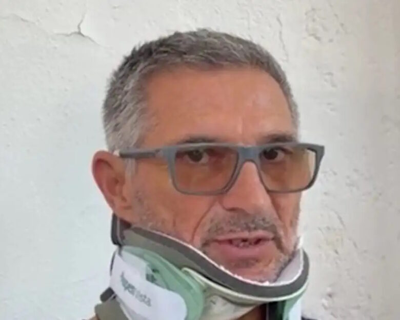 O 61χρονος Σέρβος, Λιούμπισα Κάροβιτς, επιβάτης της πτήσης της Ryanair όπου έσπασε το παράθυρο
