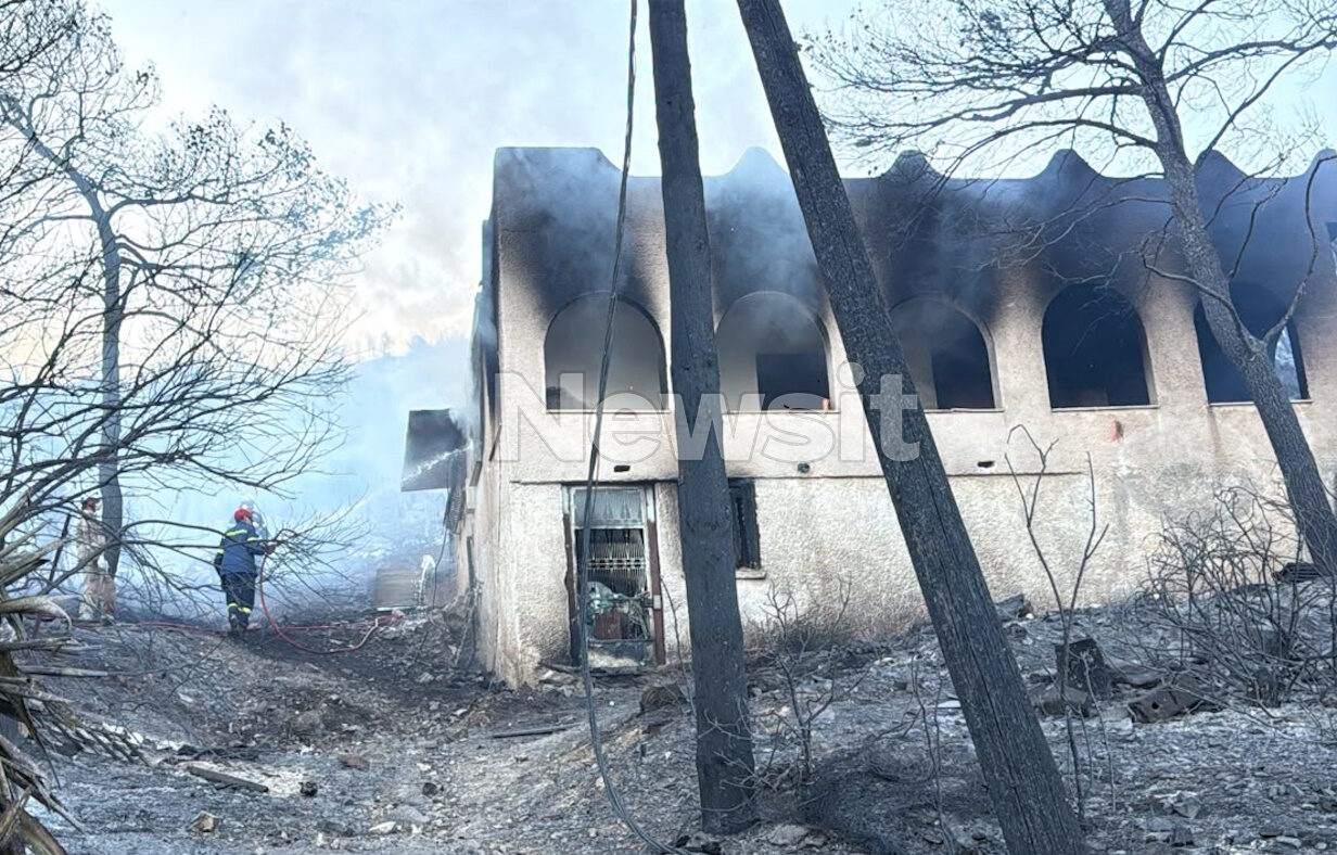 Φωτιά στη Σαλαμίνα με δυο νεκρούς: Οι δυο ύποπτες ταυτόχρονες εστίες και η καταγγελία για ακαθάριστο οικόπεδο