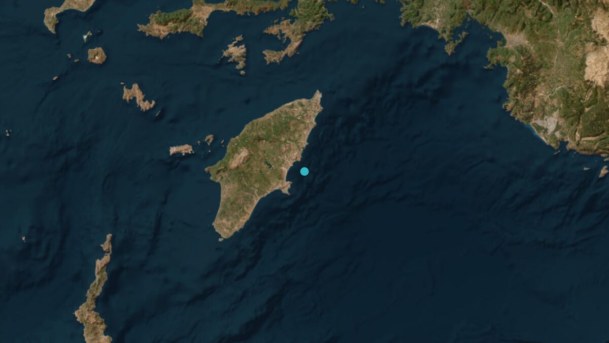 Σεισμός στη Ρόδο μεγέθους 3,6 Ρίχτερ