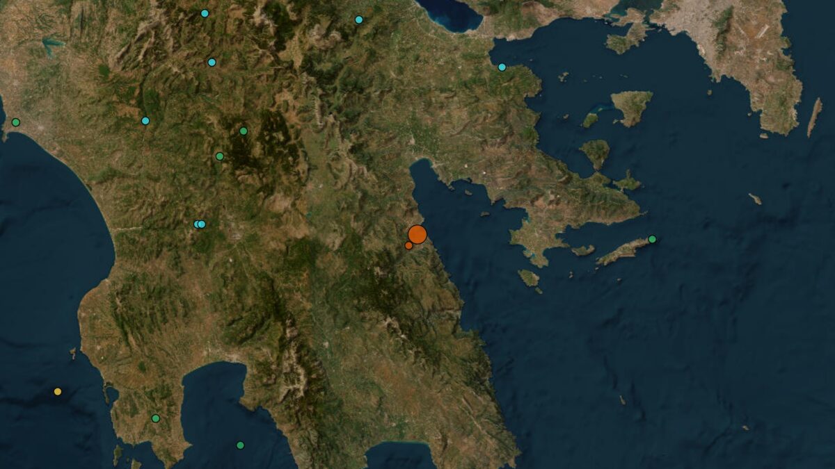 Σεισμός στο Αστρος Κυνουρίας μεγέθους 4,5 Ρίχτερ