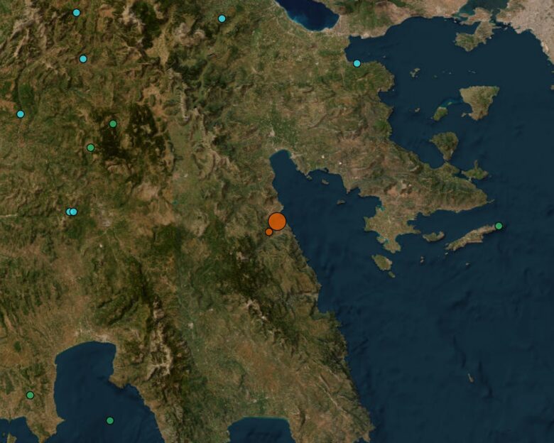 Σεισμός στο Άστρος Κυνουρίας μεγέθους 4,5 Ρίχτερ