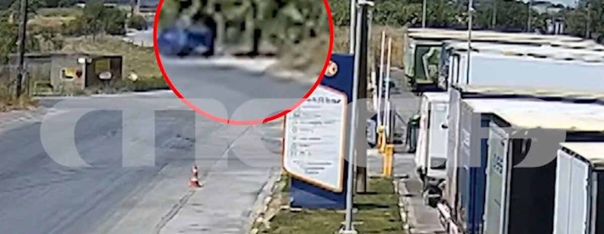 Στιγμιότυπο από έναν από τους έξι εμπρησμούς που παραδέχθηκε ο 59χρονος στη Σίνδο