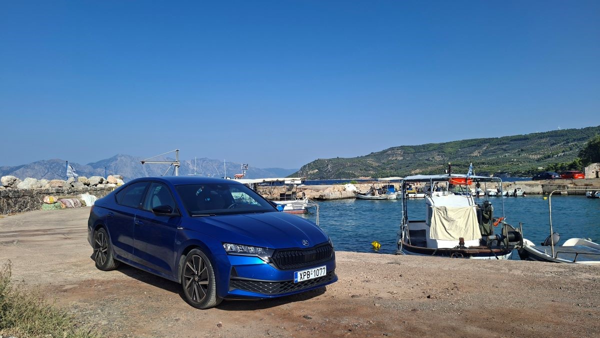 Skoda Octavia Grand Coupe 1.5 TSI m-HEV 150PS Sportline – Δοκιμή: Οικογενειακό, πρακτικό και με 10 χρόνια εγγύηση