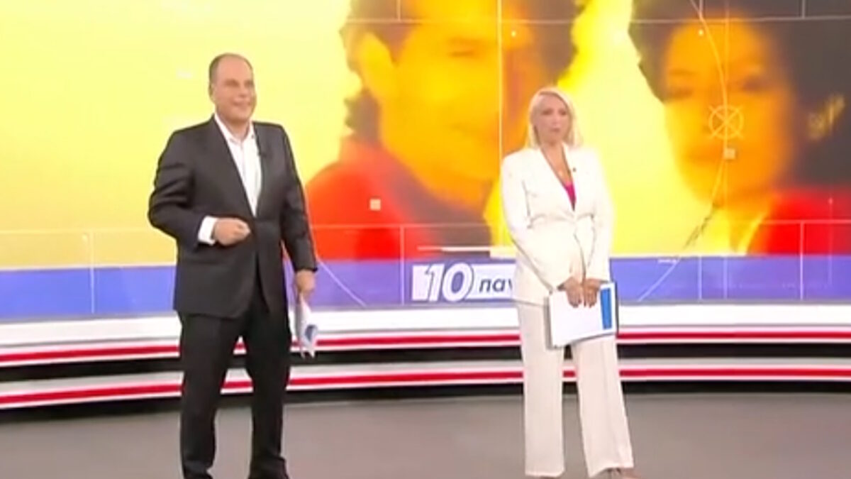 Ο Νίκος Στραβελάκης και η Κατερίνα Παπακωστοπούλου