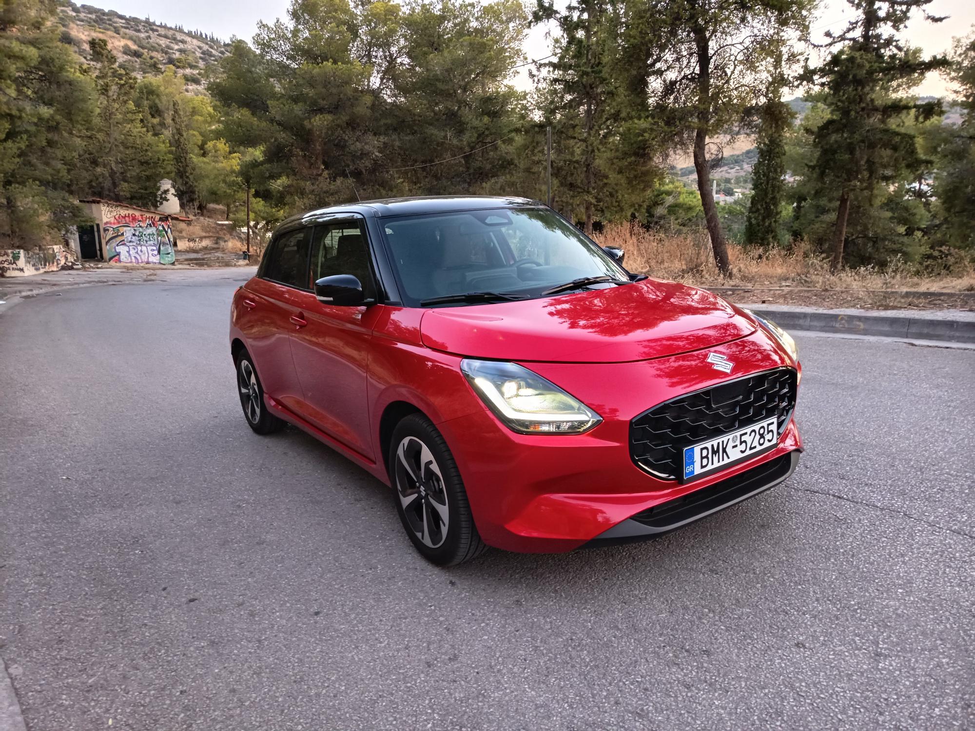 Suzuki Swift GLX 81 PS CVT – Δοκιμή: Made in Japan, με έμφαση στη χαμηλή κατανάλωση