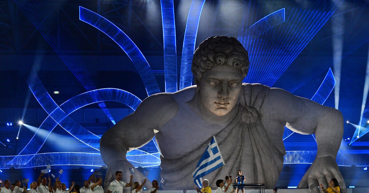 Τελετή Έναρξης Μεσογειακών Αγώνων: Η εντυπωσιακή είσοδος της ελληνικής αποστολής στην τελετή έναρξης