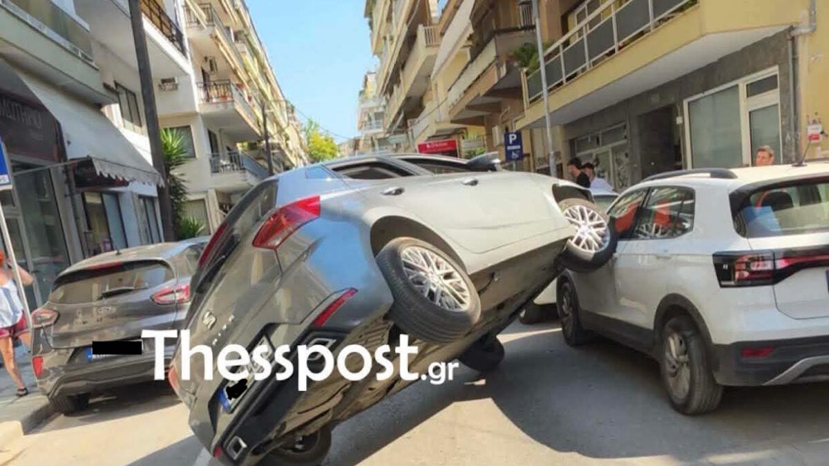 «Ιπτάμενο» όχημα στη Θεσσαλονίκη