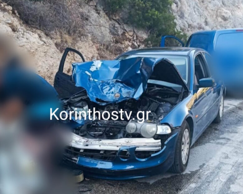 Τροχαίο στην Κόρινθο με δύο τραυματίες, ο ένας βαριά