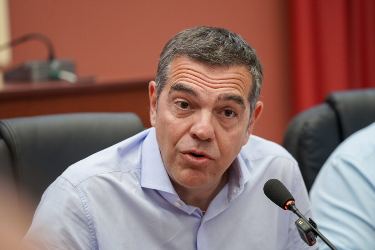 O Αλέξης Τσίπρας