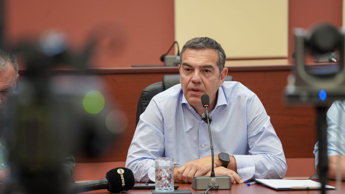 O Αλέξης Τσίπρας