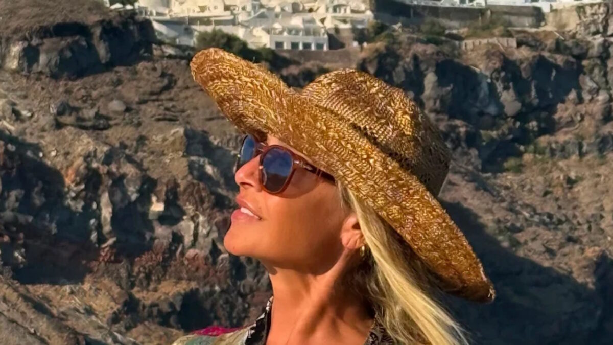 Η Άννα Βίσση σε εικόνα που δημοσιοποίησε στο Instagram