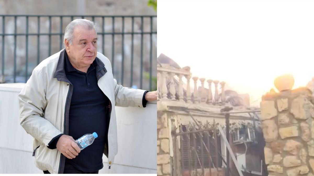 Κάηκε το σπίτι του Τάσου Χαλκιά στο Πόρτο Γερμενό