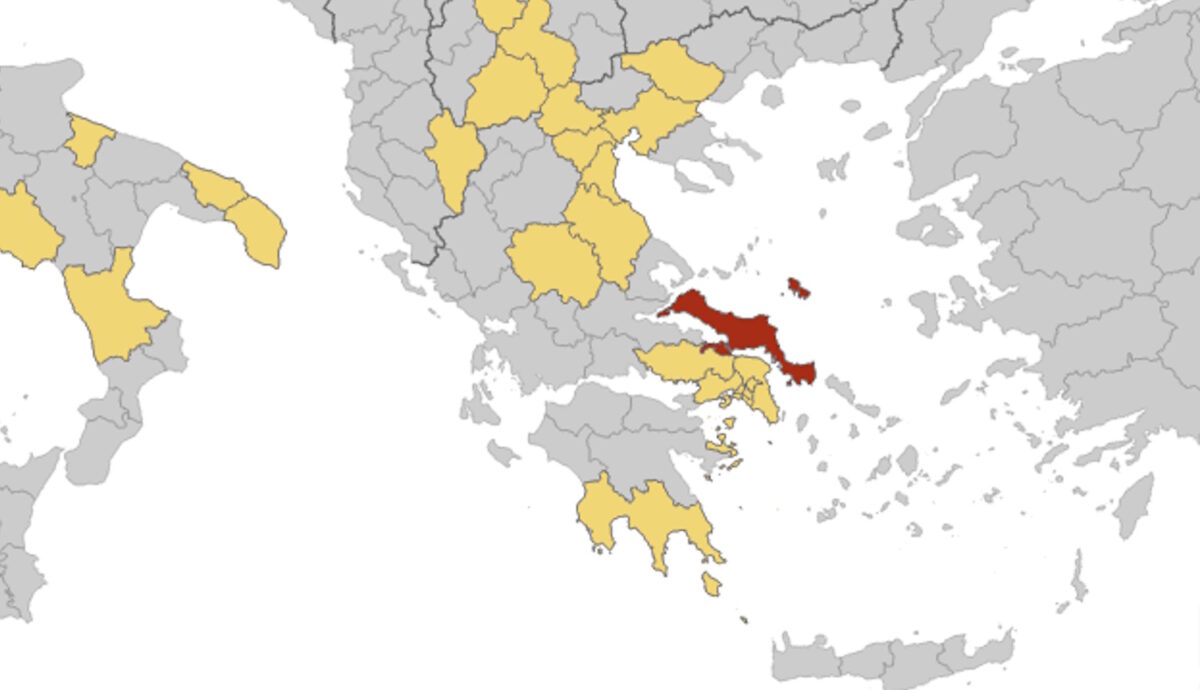 Ιός του Δυτικού Νείλου: Σε Ελλάδα και Ιταλία τα περισσότερα κρούσματα – Οι «κόκκινες» περιοχές σε διαδραστικό χάρτη