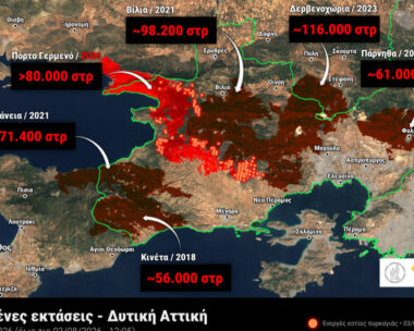 Ο χάρτης του meteo