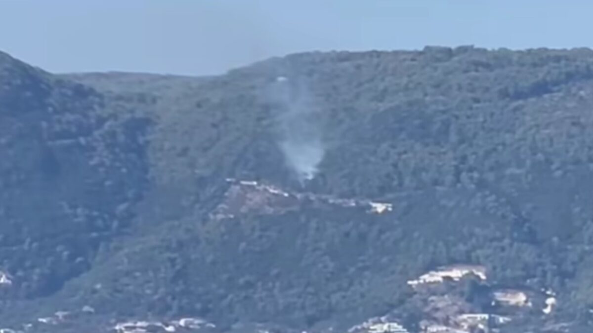 Φωτιά στη Ζάκυνθο στην περιοχή Μαραθιάς